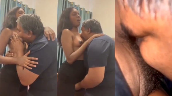 Young slim girl k boobs chus uncle nai chate uski hairy chut