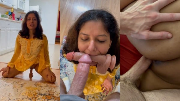 Dildo ride k baad bada lund se chudi sexy indian milf
